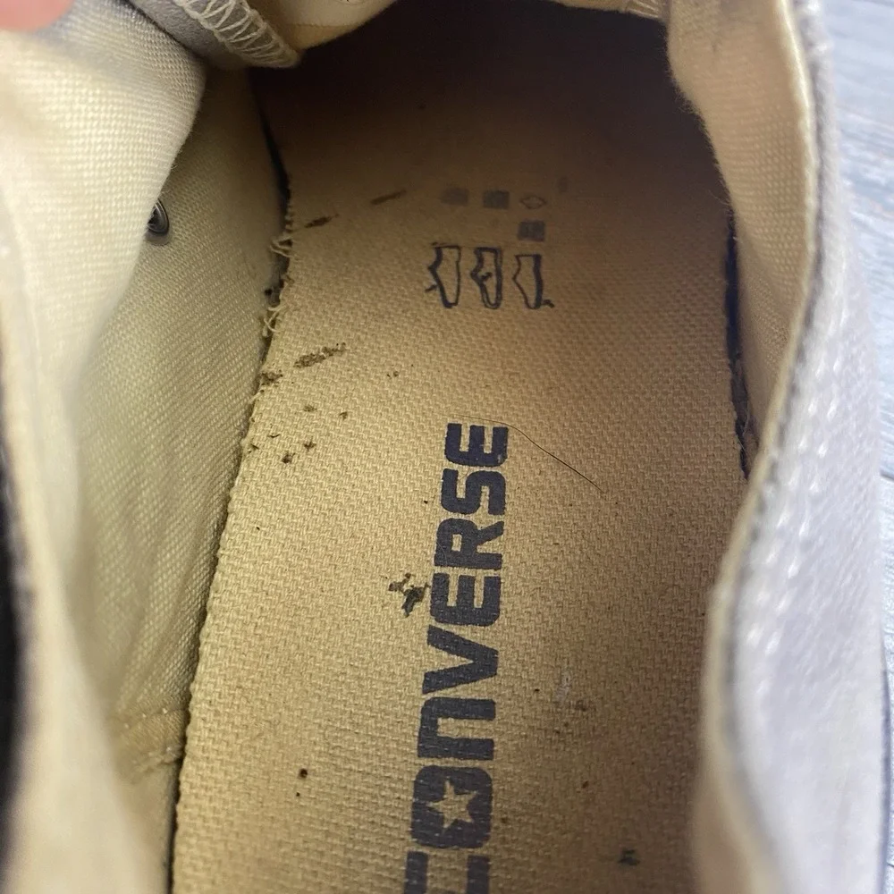 Converse Shoes W 7 M 5 Gray Chuck‎ Taylor All Star Canvas Sneakers Casual Nice